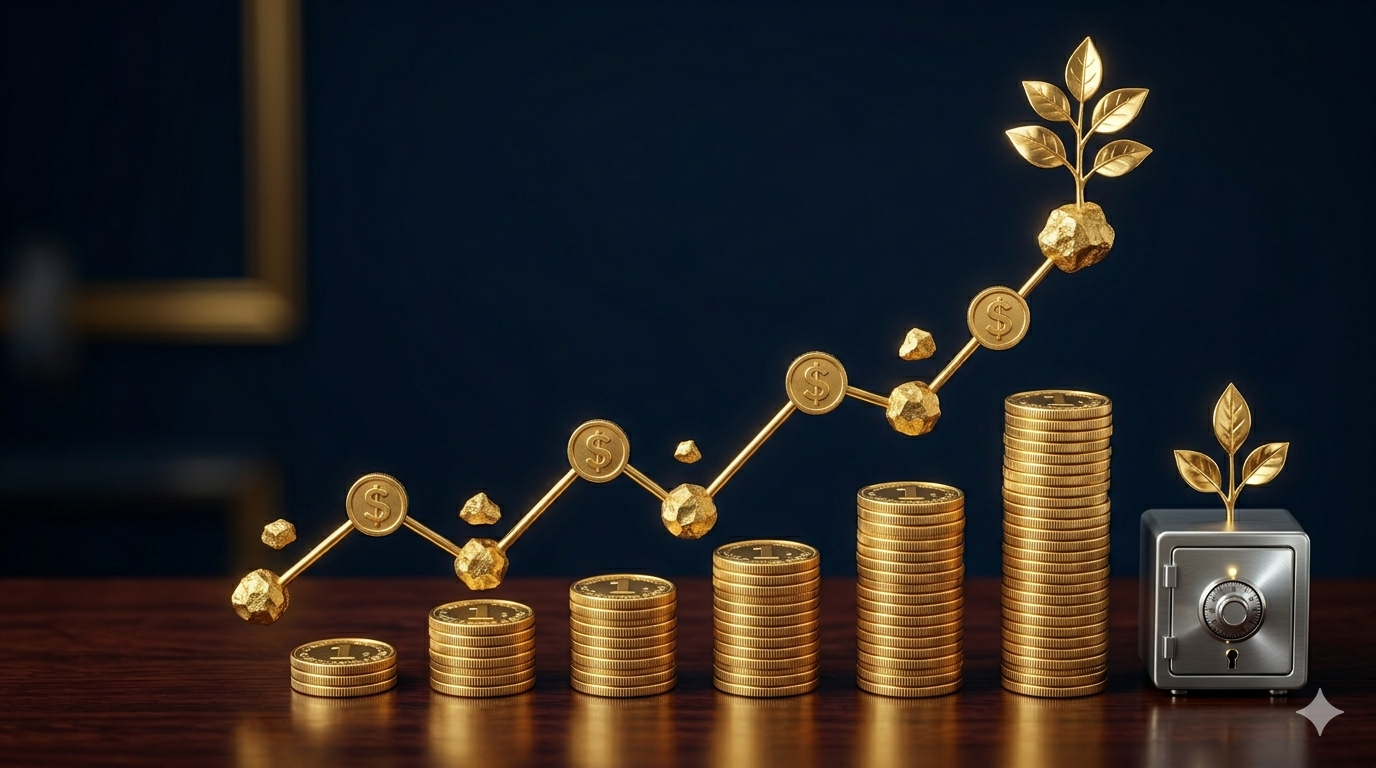Cost-Average-Effekt bei Gold